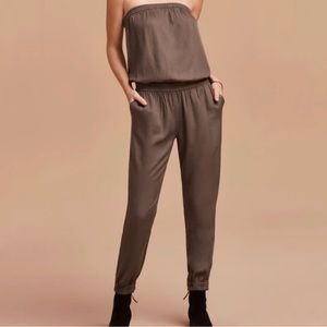 Aritzia Talula strapless romper 👒🌿🥝